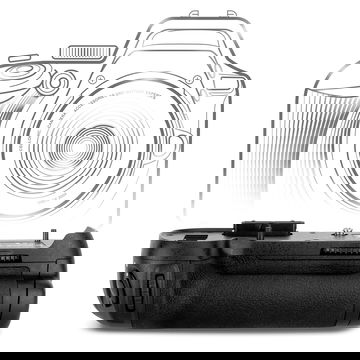 MB-D12 akkukahva Nikon D800, D800E, D810, D810A, D810E kameraan – EN-EL15 pystykuvauskahva