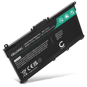 Akku tietokoneeseen HP Pavilion 15, Pavilion 14, Pavilion x360 14, TF03XL, TF03041XL - 11.55V 3400mAh tuotemerkiltä CELLONIC