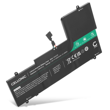 1x Akku Lenovo Yoga 710-14IKB, 710-14ISK, 710-15IKB kannettavaan tietokoneeseen - L15M4PC2 (6800 mAh, 7,6 V) tuotemerkiltä CELLONIC
