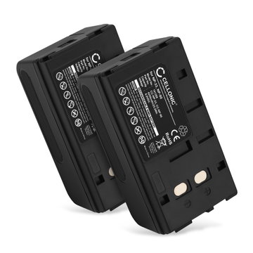 2x Akku kameraan Sony CCD-F55, CCD-380, CCD-TR2000, CCD-F35, CCD-20061, CCD-V900, CCD-V5000 - NP-33 NP-55 NP-66 NP-68 (4200mAh, 6V) tuotemerkiltä CELLONIC