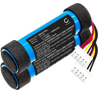 2x Akku kaiuttimeen Sony SRS-XB21 3000mAh tuotemerkilt&auml; CELLONIC