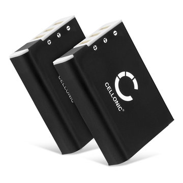 2x Akku kameraan Fuji X100 X100T X30 X-S1 FinePix X100s FinePix F30 FinePix F31fd REAL 3D W1 - NP-95 (1800mAh, 3.7V) tuotemerkiltä CELLONIC