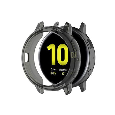 Suojakotelo Samsung Galaxy Watch Active 2 (44mm) urheilukellolle - Musta TPU