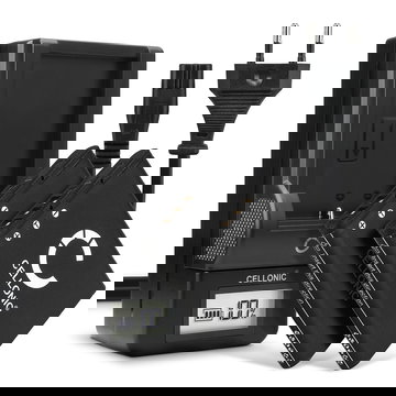 Akku + Laturi kameraan Pentax Optio E71 Optio H90 Optio i90 Optio NB1000 Optio P70 Optio P80 Optio RS1000 Optio W90 Optio WS80 - D-LI88 (740mAh, 3.7V) tuotemerkiltä CELLONIC