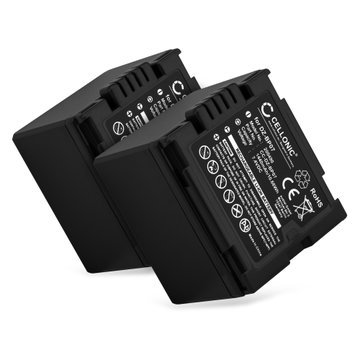 2x Akku kameraan Panasonic NV-GS250 VDR-D250 NVGS320 NVGS500 GS400 GS180 GS60 - CGA-DU12, CGA-DU14, CGA-DU21 (1440mAh, 7.4V) tuotemerkiltä CELLONIC