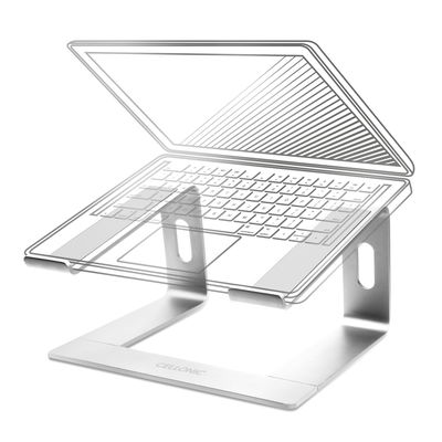 CELLONIC Kannettavan j&auml;&auml;hdytysalusta alumiinia, Musta