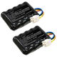2x Battery (2500mAh, 20V)
