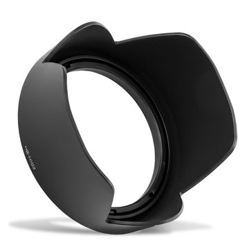 Vastavalosuoja HB-N102 kameraan Nikon Nikkor VR 10-100 mm ƒ/4,5-5,6 - bajonetti kukkamalli / tulppaani / terälehti vastavalosuoja tuotemerkiltä CELLONIC