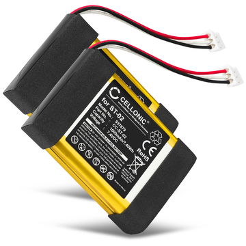 2x Akku Sony SRS-X11 kaiuttimeen - 7.4V, 1000mAh tuotemerkiltä CELLONIC