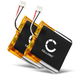 2x Akku AHB552826TPC-2 (350 mAh, 3,7 V)