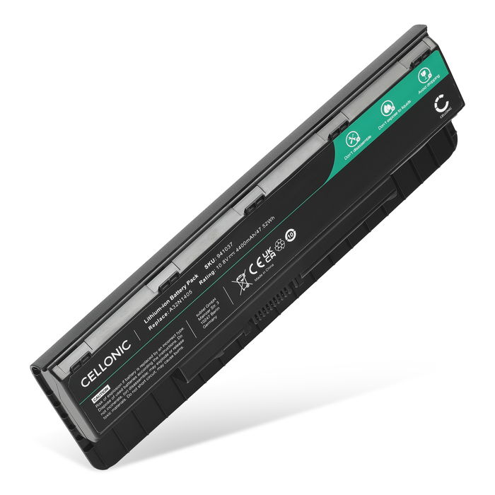ASUS ROG G771JW akku tuotemerkiltä subtel, 4400mAh tietokoneen akku