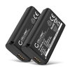 2x Akku 3400mAh