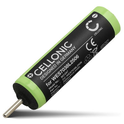 Akku for Panasonic ER-GB80, ER-GB60, ER-GB40, EW-1211, ES-SA40, ER-GB70, ER-CA35 (2000mAh, 1.2V) â€“ CELLONIC