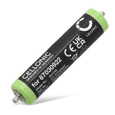 Akku for Braun 3020, Cruzer6 2838, LS5560, 5614, Cruzer5 2878, Cruzer4 2838 (700mAh, 1.2V) â€“ CELLONIC