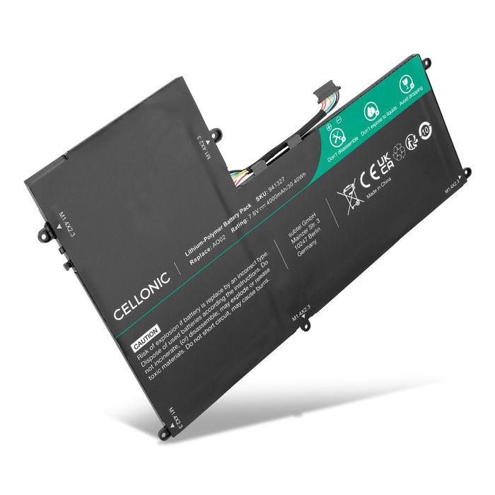 Akku läppäriin HP ElitePad 1000, vaihtoakun kapasiteetti on 4000mAh, laadukas, pitkäikäinen ja turvallinen