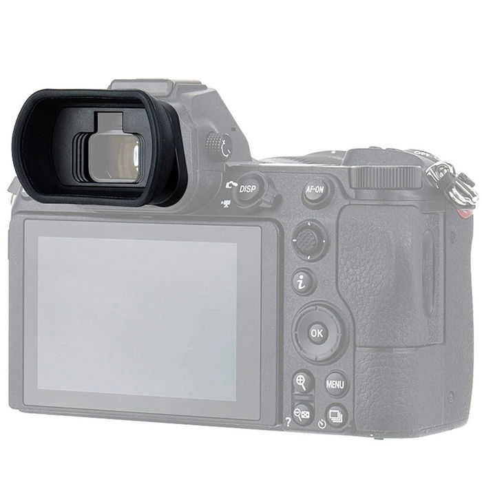 Etsinsuoja DK-29, kameraan Nikon Z7 / Z7 II / Z6 / Z6 II / Z5, Silikoni, CELLONIC kameran etsimen silmäsuojus, häikäisysuoja