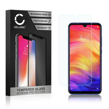 Näytönsuojat Lasi Xiaomi Redmi Note 7 Global (3D Case-friendly, 9H, 0,33mm, Full Glue) Tempered Glass