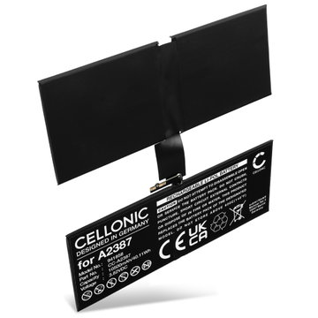 Akku tablettiin Apple iPad Pro 12.9 (2021) - A2378, A2379, A2461, A2462 - 10500mAh, A2387 vaihtoakku