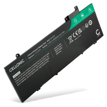 Akku tietokoneeseen Lenovo ThinkPad T480s / 01AV478, L17L3P71, 01AV479,01AV480, 5B10K10182 - 11.55V 4650mAh tuotemerkiltä CELLONIC