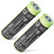 2x Akku 67030923 (2000 mAh, 1,2 V)