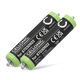 2x Akku 67030922 (700 mAh, 1,2 V)