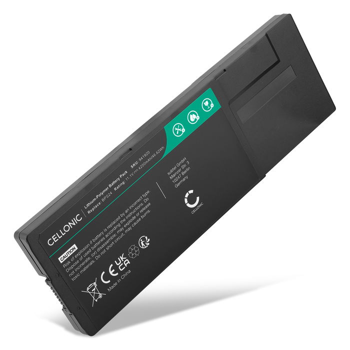 Sony VAIO akku, 4200mAh vaihtoakku, tuotemerkki Cellonic