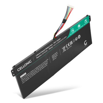 Akku tietokoneeseen Acer Aspire 5 A517, Swift 3 SF314, 1 SF114, Chromebook 314, 315, Spin 713, Travelmate B1, AP18C8K, - 11.55V 4200mAh tuotemerkiltä CELLONIC