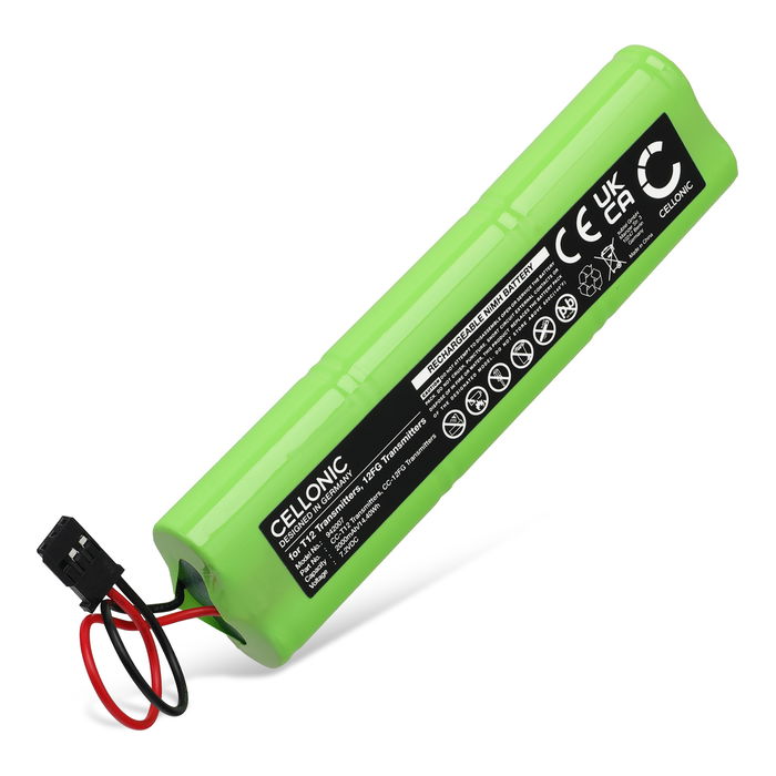Akku kaukosäätimeen Futaba 12FG, T12, T8FG Transmitters / 8FG Super - , 2000mAh, 7.2v vara-akku