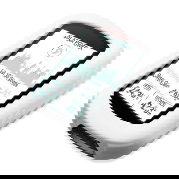 Silikonikotelo Garmin Edge 540 / Edge 840 pyörätietokoneelle/navigaattorille - Valkoinen suojus, CELLONIC