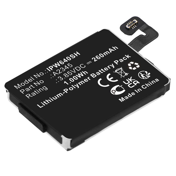 Apple Watch 6 - 40mm akku, 260mAh vaihtoakku tuotemerkiltä Cellonic