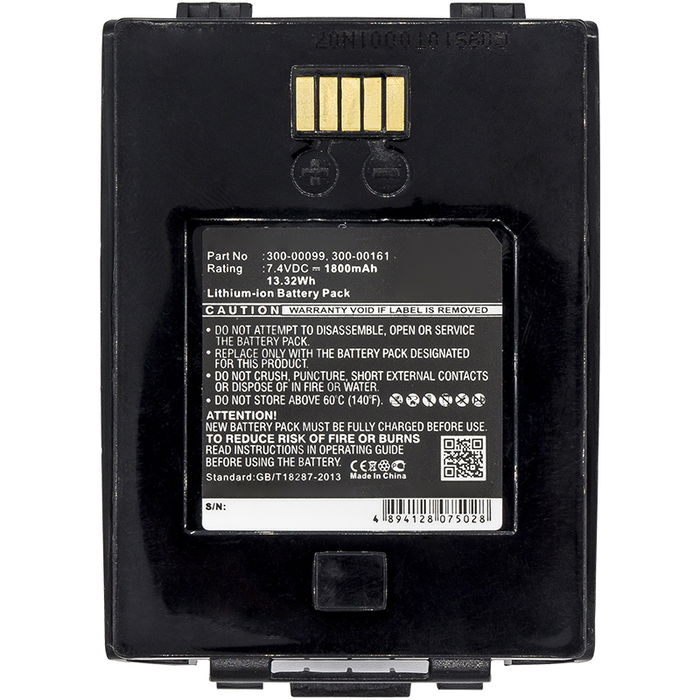Akku radiopuhelimeen Sepura SRH3500, SRH3900, SRG3500, SRH3800, SRP2000 sGPS, SRC3300, SRM3500, SRP3000, SRM3, SRP2000.1.1, SRP2000ES, SRP2000KS - Litiumionit, 1800mAh  tuotemerkiltä CELLONIC