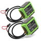 2x Akku 865103 (2000 mAh, 10,8 V)