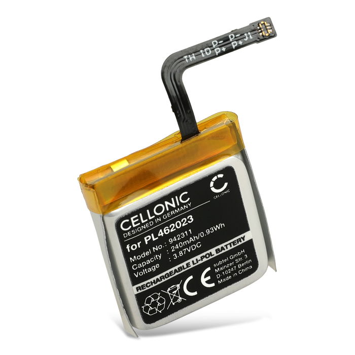 Akku älykellolle Amazfit GTS 3, A2035 - PL462023 (240mAh) Vaihtoakku Amazfit-älykellolle