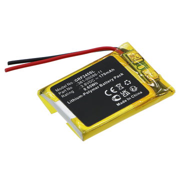 Akku - Garmin Forerunner 245, Forerunner 245 Music - 361-00086-11 (170mAh ) Vaihtoakku
