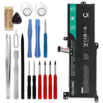 Akku tietokoneeseen Lenovo V14, V15, IdeaPad 3, IdeaPad S145-14AST, 15IWL, IdeaPad 320-14IKB, 15IKB 7.6V 4100mAh + Työkalu tuotemerkiltä CELLONIC