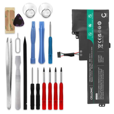 Akku tietokoneeseen Lenovo ThinkPad T480, T470, T470s, T470p, A485, A258, 25, A475, 01AV421 - 11.4V 2000mAh + Työkalu tuotemerkiltä CELLONIC