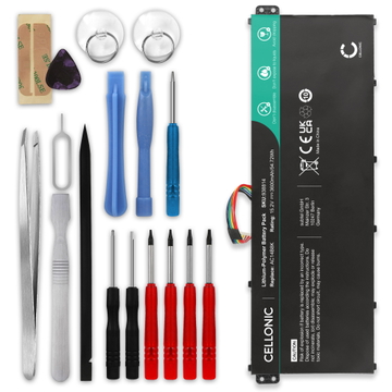 1x Akku Acer Aspire ES15, R3, R5, 3 A317-52; TMP238 kannettavaan tietokoneeseen + työkalut - AC14B3K (3600 mAh, 15,2 V) tuotemerkiltä subtel