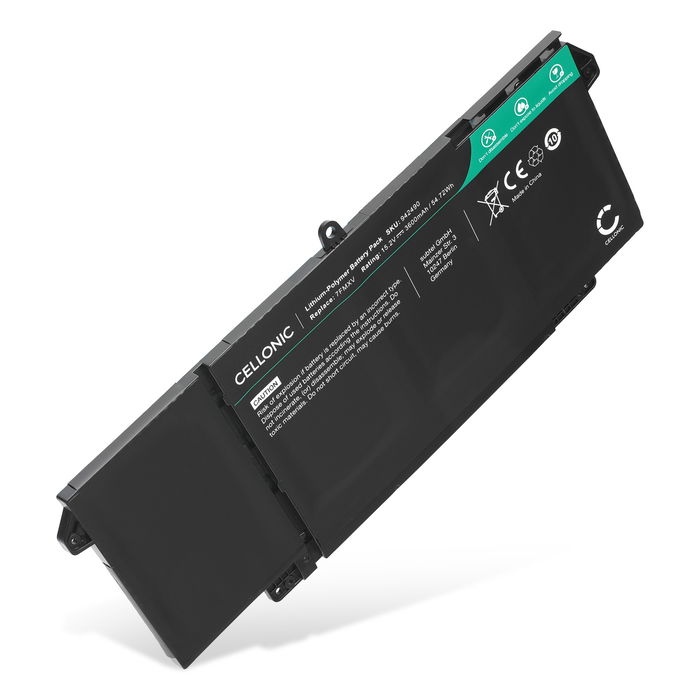Akku tietokoneeseen Dell Latitude 7420, 7320, 5320, 7520, 13 5320, Dell 7FMXV, 4M1JN, 9JM71 - 15.2V 3600mAh tuotemerkiltä CELLONIC