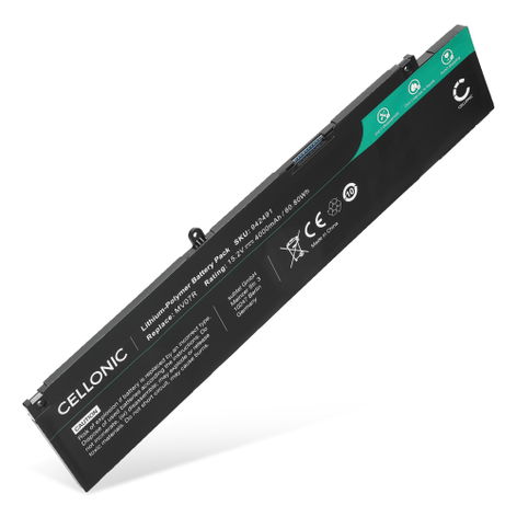 Akku Dell G3 15 3500; G5 15 5500, 5000 kannettavaan tietokoneeseen - MV07R (4000 mAh, 15,2 V) tuotemerkiltä CELLONIC