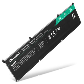 Akku tietokoneeseen Dell XPS 15 9520, Precision 5550, 5560, Inspiron 16 Plus 7630, 7620, G15 5510, G15 5520, G15 5511, Alienware M15 R3, M17 R3, Dell 69KF2 - 11.55V 6000mAh tuotemerkiltä CELLONIC