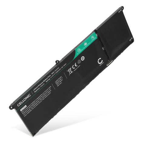 Akku Dell Inspiron 15 3511, 3520, 5510; Vostro 3420 kannettavaan tietokoneeseen - (3300 mAh, 15,2 V) tuotemerkiltä CELLONIC