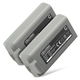 2x Akku BWX161-2250-7.7 (2250 mAh, 7,7 V)