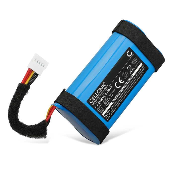 Akku Marshall Stockwell II kaiuttimeen - 7.4V, 3350mAh tuotemerkiltä CELLONIC