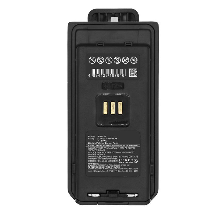 Akku radiopuhelimeen Hytera AP515, AP515LF, AP510 - Litiumpolymeeri, 4000mAh  tuotemerkiltä CELLONIC