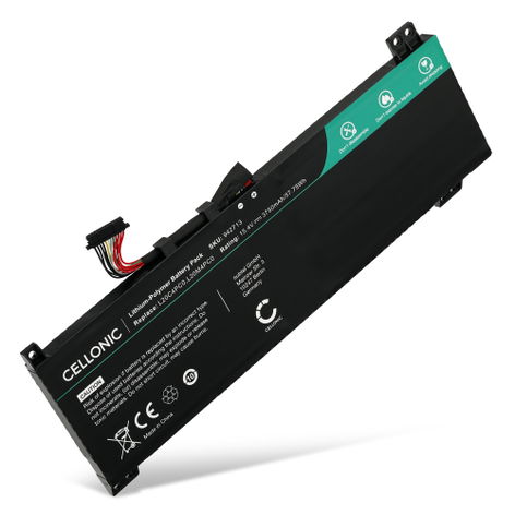 Akku Lenovo Legion 5 15ACH6H, 15ACH6; Ideapad Gaming 3 15ACH6 kannettavaan tietokoneeseen - (3750 mAh, 15,4 V) tuotemerkiltä CELLONIC