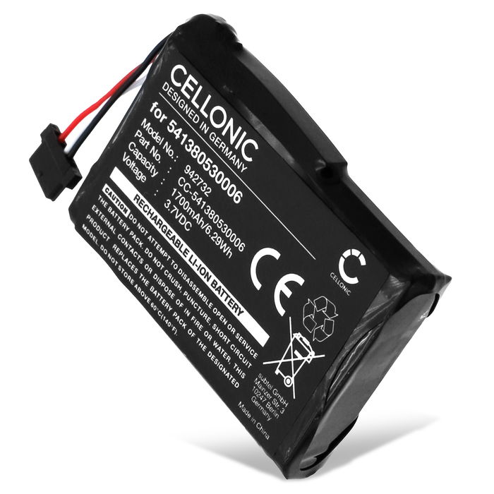 Mitac 541380530006 akku, 1700mAh vaihtoakku tuotemerkiltä Cellonic