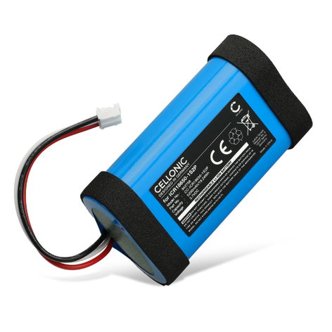 Akku Philips BT6000 kaiuttimeen - ICR18650-1S2P (5200 mAh, 3,7 V) tuotemerkiltä CELLONIC