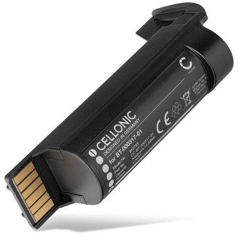 Akku Zebra DS2208; DS2278; DS22; TC21; CR2278; DS2278SR viivakoodinlukijaan - Zebra DS2278 (3400 mAh, 3,7 V) tuotemerkiltä CELLONIC