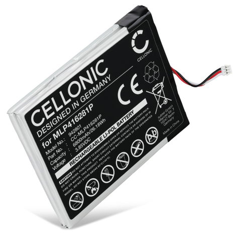 Vaihtoakku laitteelle EZVIZ DP1S MLP416281P (6800 mAh, 3,85 V) tuotemerkiltä CELLONIC