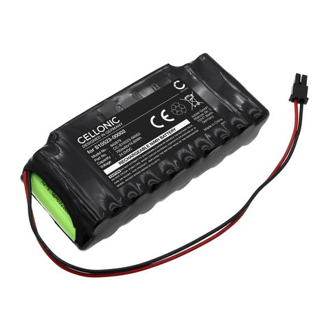 Vaihtoakku laitteelle Sommer Aperto A550L, A800XL; base plus; tiga S10523-00002 (700 mAh, 24 V) tuotemerkiltä CELLONIC